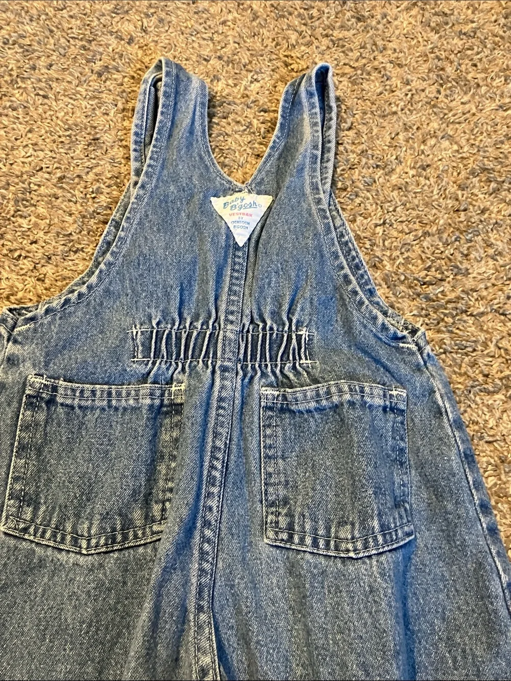 Vintage OshKosh B'gosh Vestbak Denim Kid’s Overalls